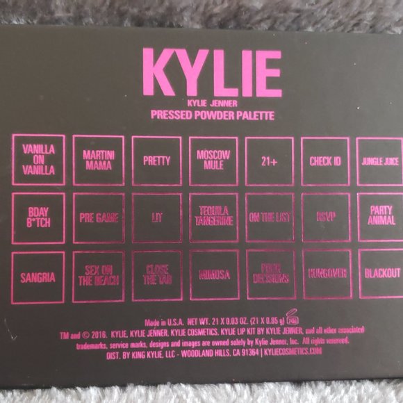 KYLIE COSMETICS SIPPING PRETTY PALETTE $55 - Picture 6 of 7